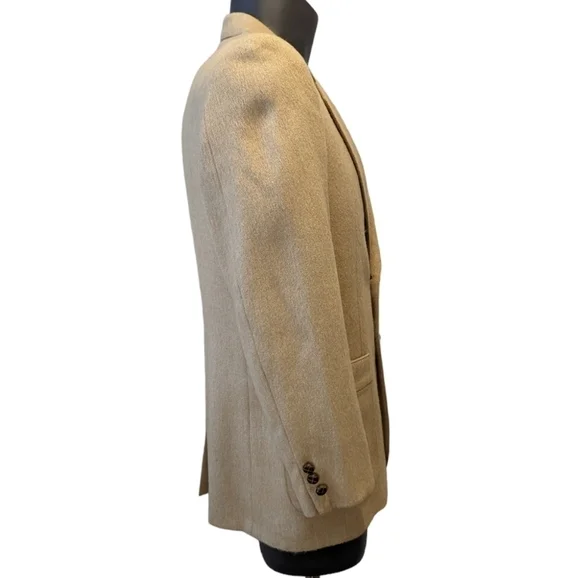 Vintage camel hair blazer - Picture 4 of 14